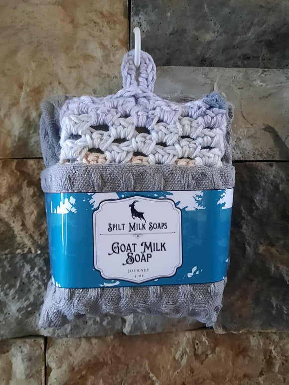Journey Soap and Washcloth Set