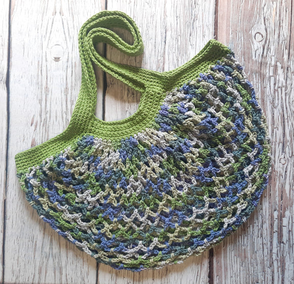 Mesh Market Bag - Countryside Ombre
