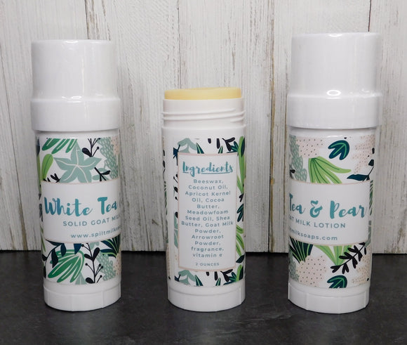White Tea & Pear Solid Lotion