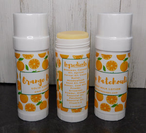 Orange Patchouli Solid Lotion