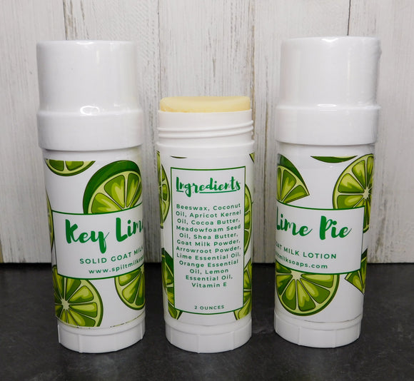 Key Lime Pie Solid Lotion
